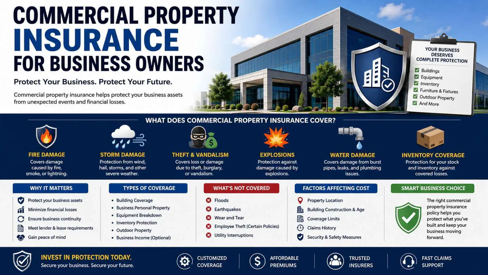Commercial Property Insurance for Business Owners