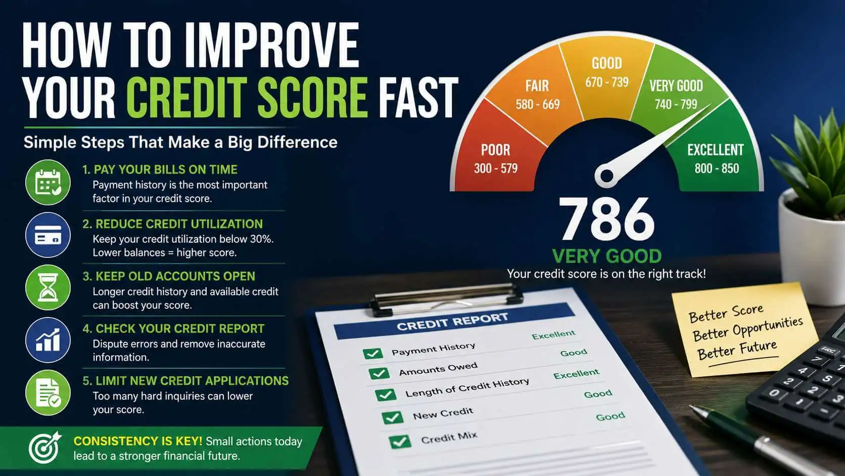 How to Improve Your Credit Score Fast